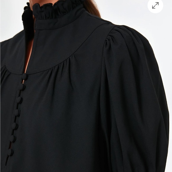 POMANDER PLACE Black Selena Blouse - Picture 5 of 11